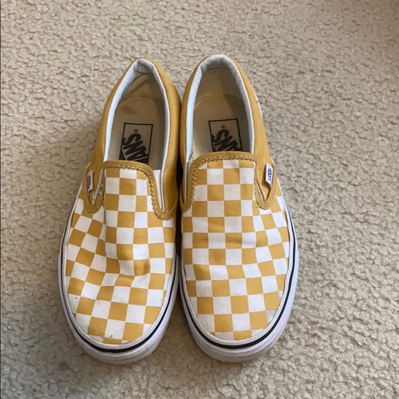checkered vans poshmark